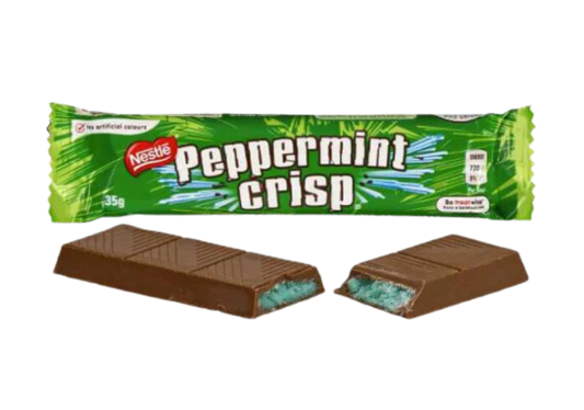 Nestle Peppermint Crisp 35g x2 Bars (Australian import)