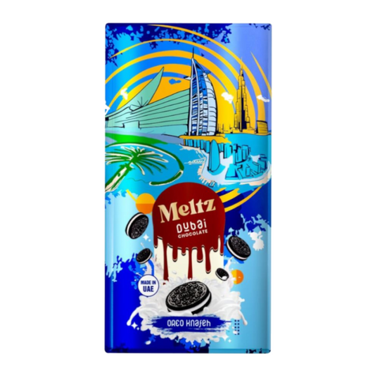 Meltz Viral Dubai Chocolate Pistachio & Kunafa or Oreo 200G  (Huge Bar) (UAE Import) Sheffield