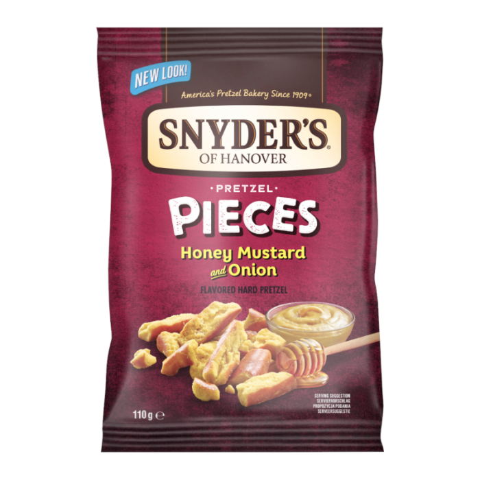 Snyders Pretzel Pieces (USA Import) Choose Your flavour - Jalepeno/Cheddar/Honey Mustard and Onion/Hot Buffalo Wings