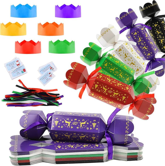 Pick N Mix Filled Christmas Crackers (X1 Individual Cracker with 200G of sweets)