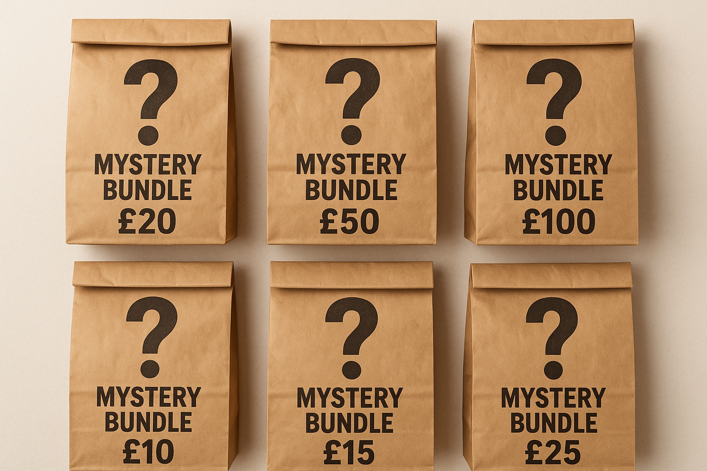 Mystery Bundles - Choose Your price