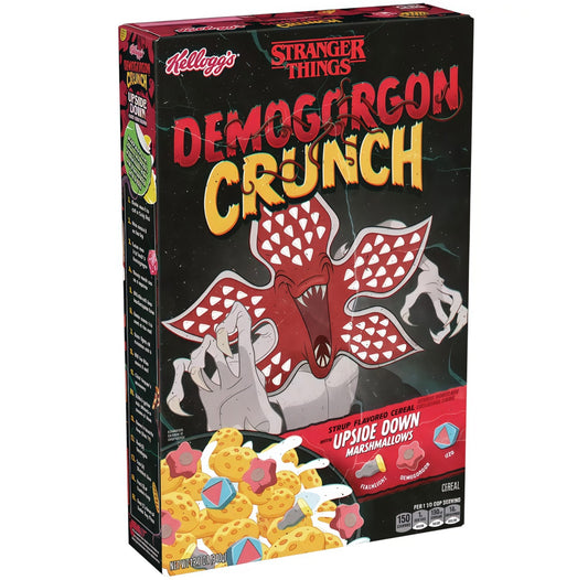 Kellogg’s Strange Things Demogorgon Crunch Cereal (232g) (Canadian)