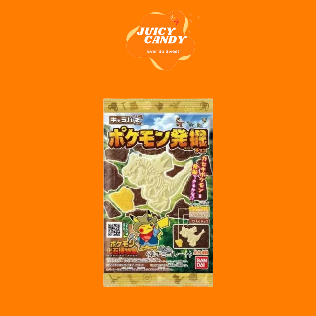 BANDAI POKEMON Chara-Paki Chocolate (One pack)