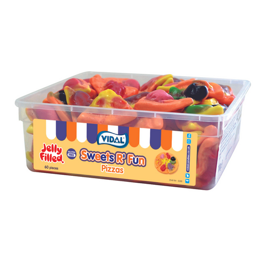 Vidal Jelly Filled Pizza Tub