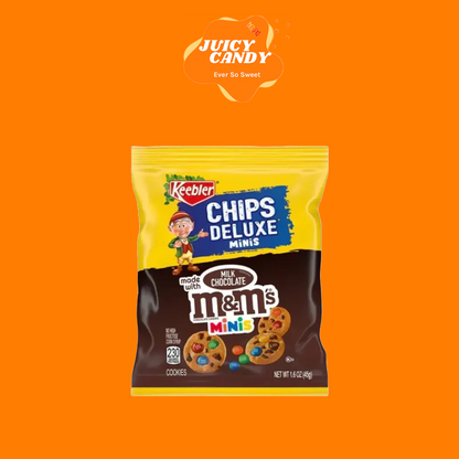 American Keebler Bite Size Cookies M&M box (30 Packs)