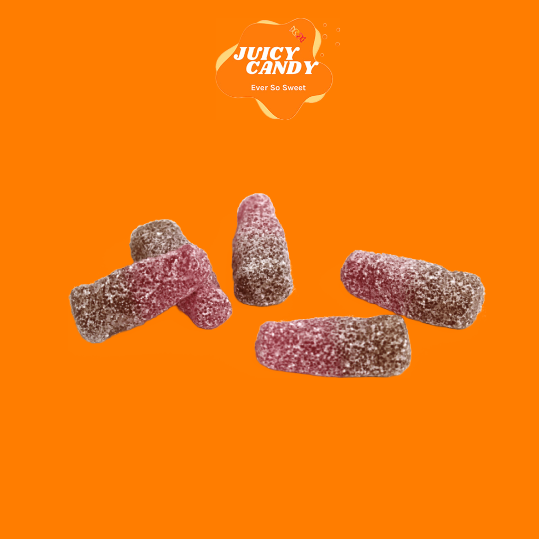 Fizzy Cherry Cola Bottles - 100G