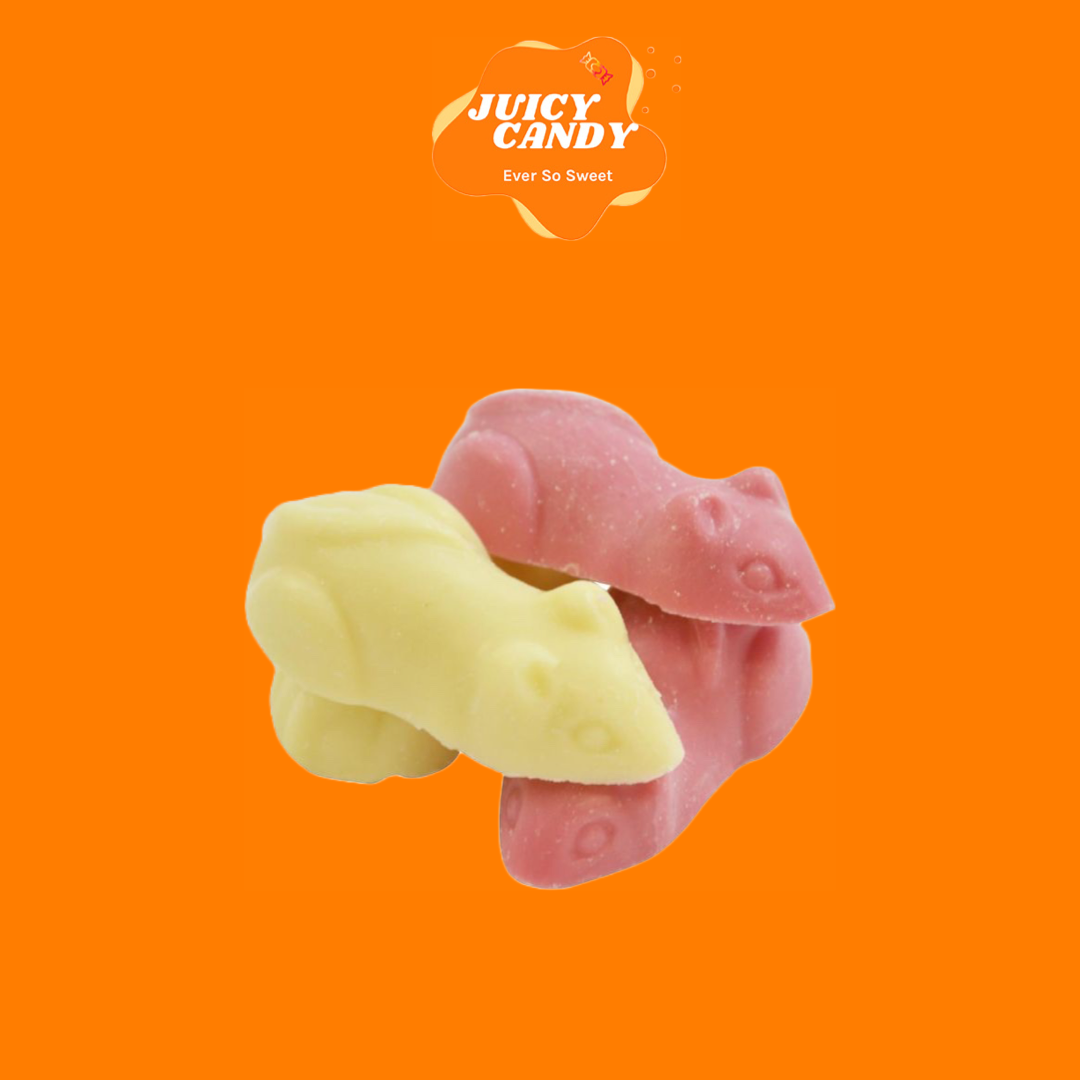 Pink & White Mice - 100G