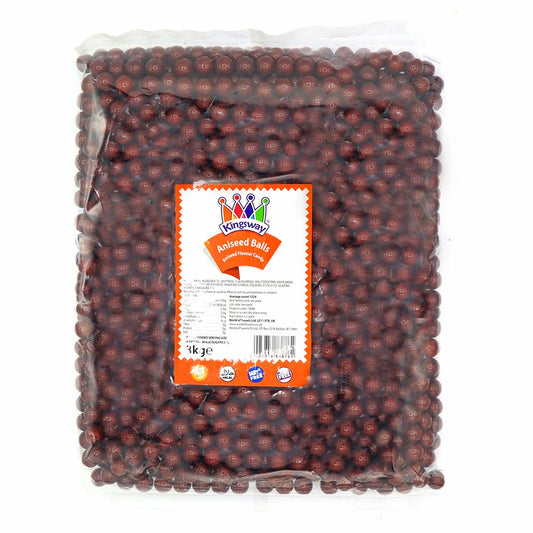 Retro UK Aniseed Ball Sweets Bulk Buy 3KG