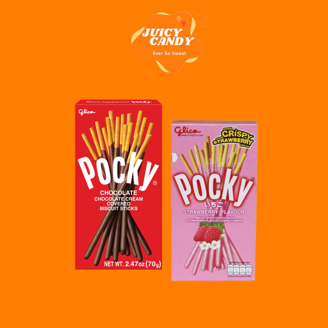 Pocky Strawberry/Chocolate Flavour - (Japanese)