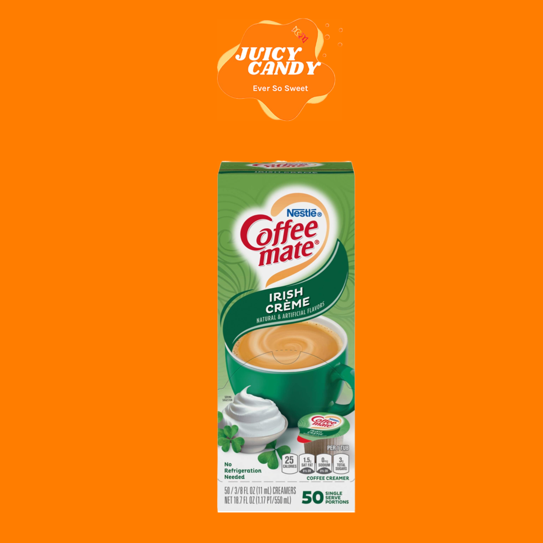 Coffee Mate Coffee Creamer - Irish Crème - 50 x 11ml (Clearance BBD)