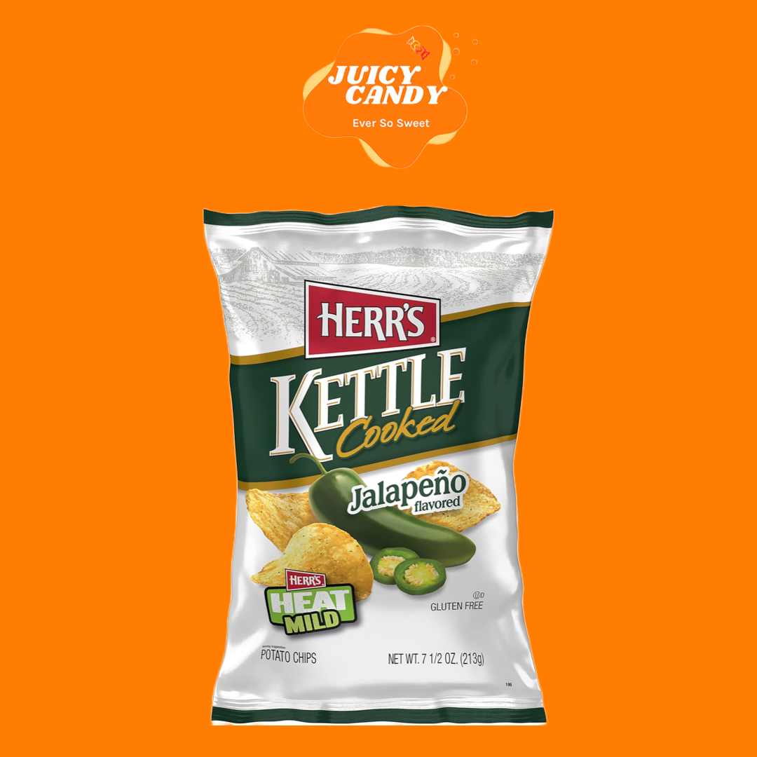 Herr’s Jalepeno Kettle Chips (USA)