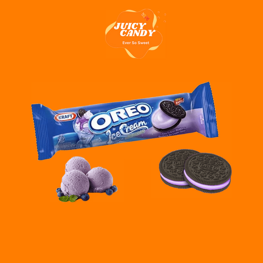 Oreo Cookies (Indonesia) - Blueberry Ice Cream