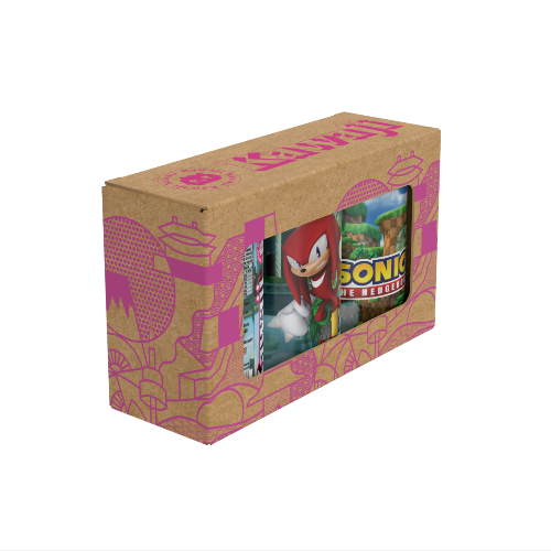 Sonic the Hedgehog Knuckleberry - Summer Fruits  Flavour Soda  featuring Knuckles