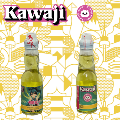 Hatsune Miku Pineapple Flavour Ramune Soda 200ml