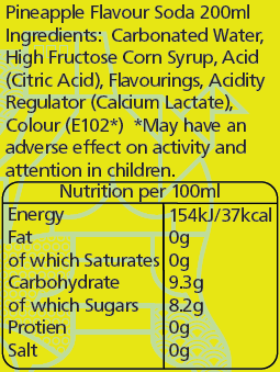 Hatsune Miku Pineapple Flavour Ramune Soda 200ml