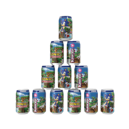Sonic the Hedgehog Spinberry - Blueberry Flavour Soda featuring Sonic