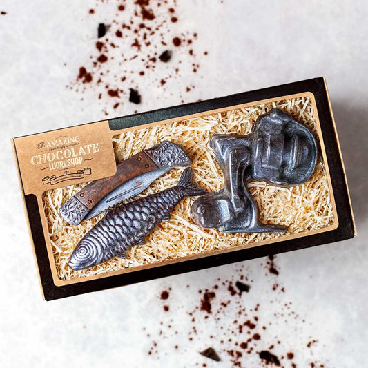 Chocolate Fishing & Angling Kit Gift Box