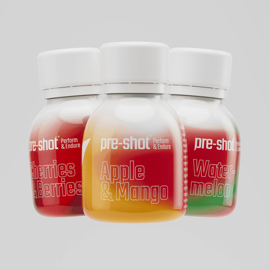 Pre-Workout Shot - Fruit Variety Pack (6 x 60ml)